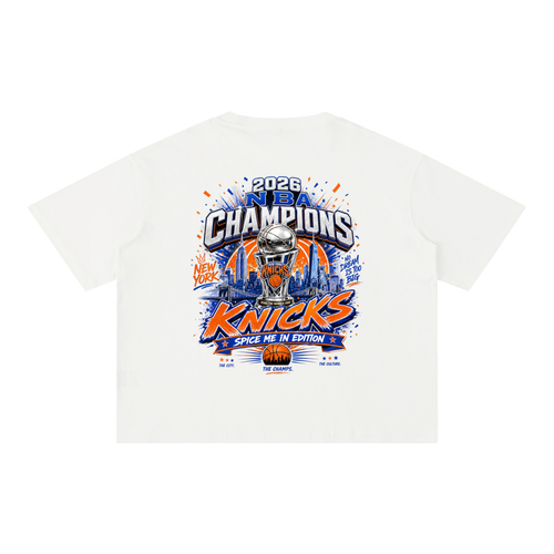 Mineral Wash Boxy Cotton T-Shirt