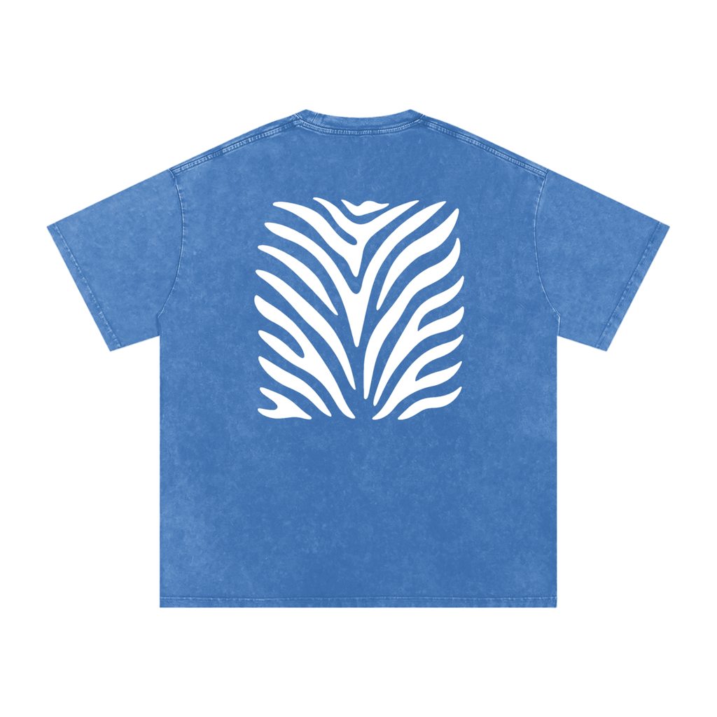 Spice Me In - Tiger Spice Snow Washed Oversized Cotton T-Shirt