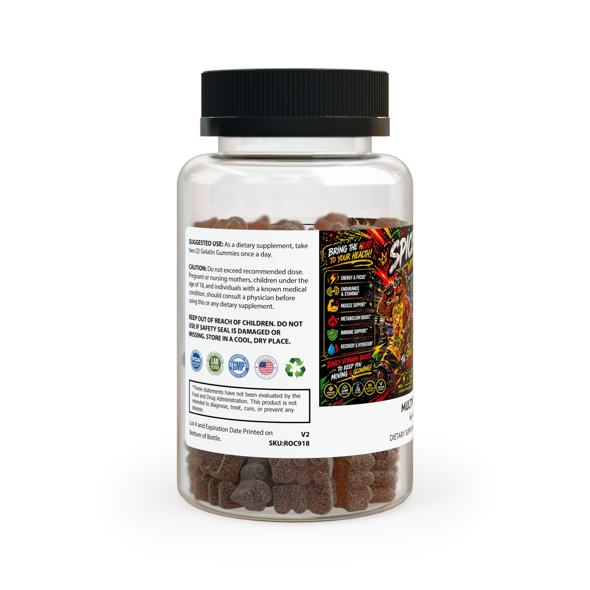 Spice Me In - Multivitamin Gummies for Adults (60 Gummies)