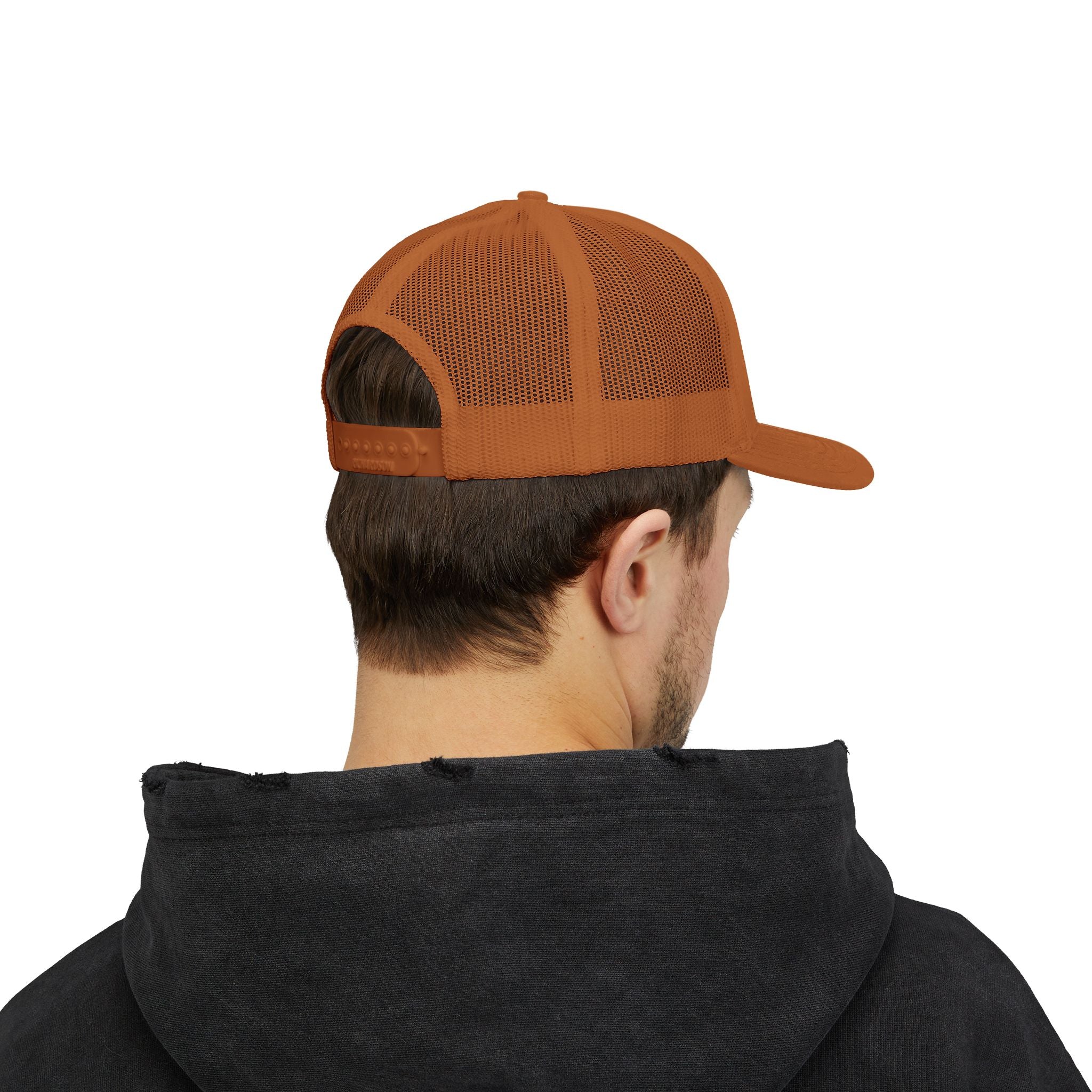 Spice Me In - Snapback Trucker Cap — Colorful Cartoon Parrot Design