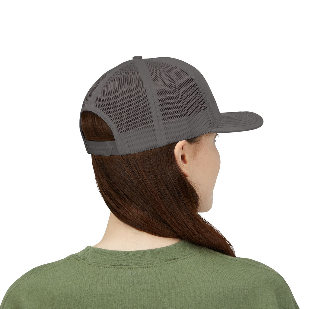 Spice Me In - Snapback Trucker Cap — Colorful Cartoon Parrot Design
