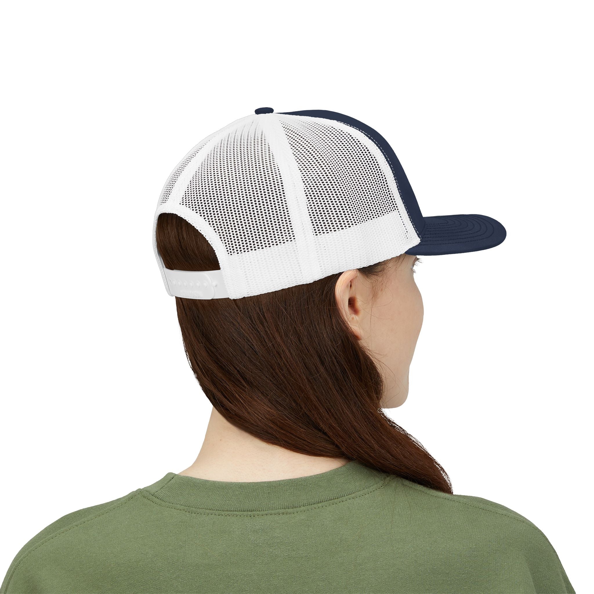 Spice Me In - Snapback Trucker Cap — Colorful Cartoon Parrot Design