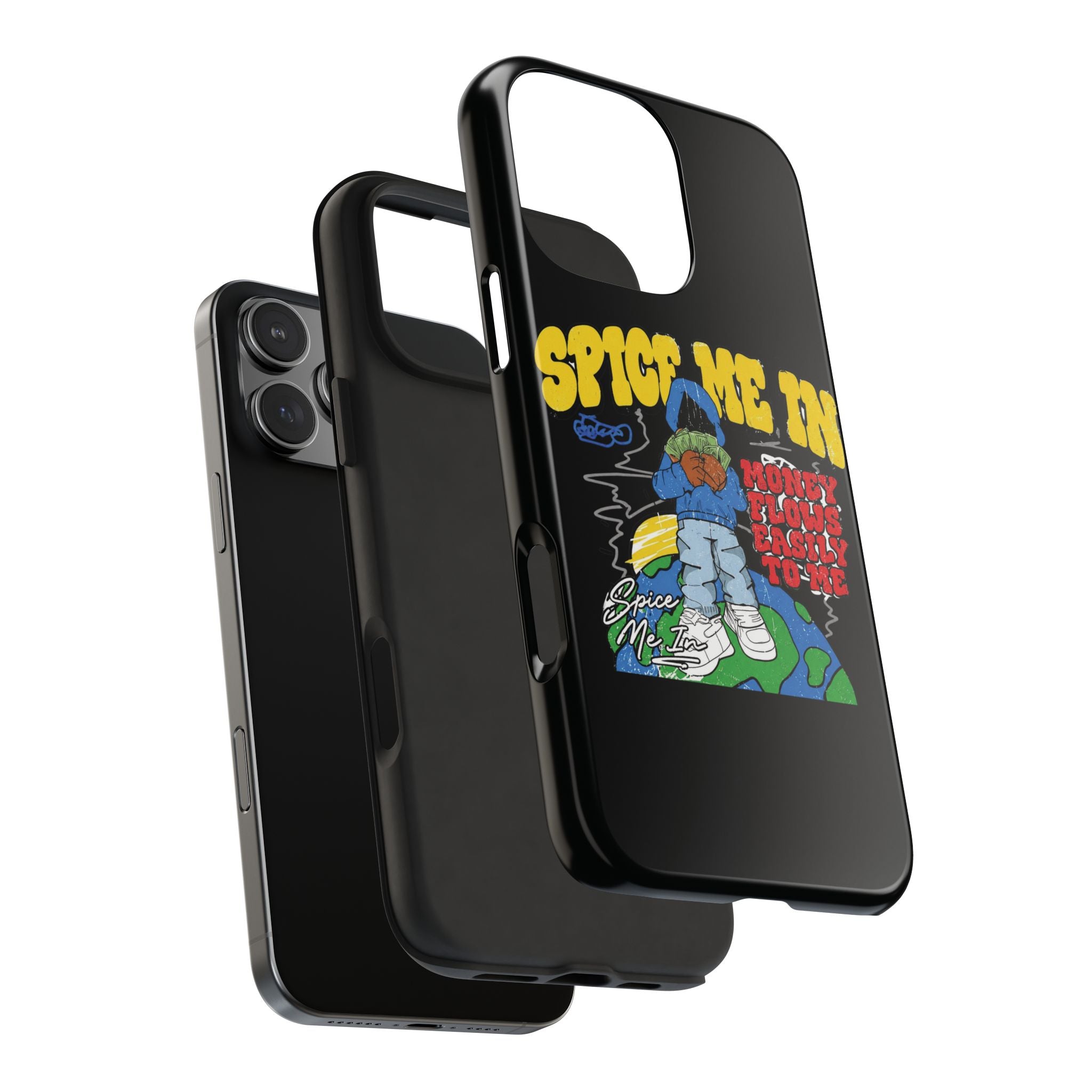 Spice Me In - Tough Phone Case — "Spice Me In" Retro Street Art Design