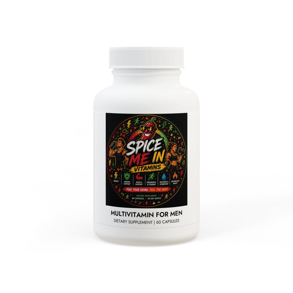 Spice Me In - Multivitamin for Men Supplement (60 Capsules)