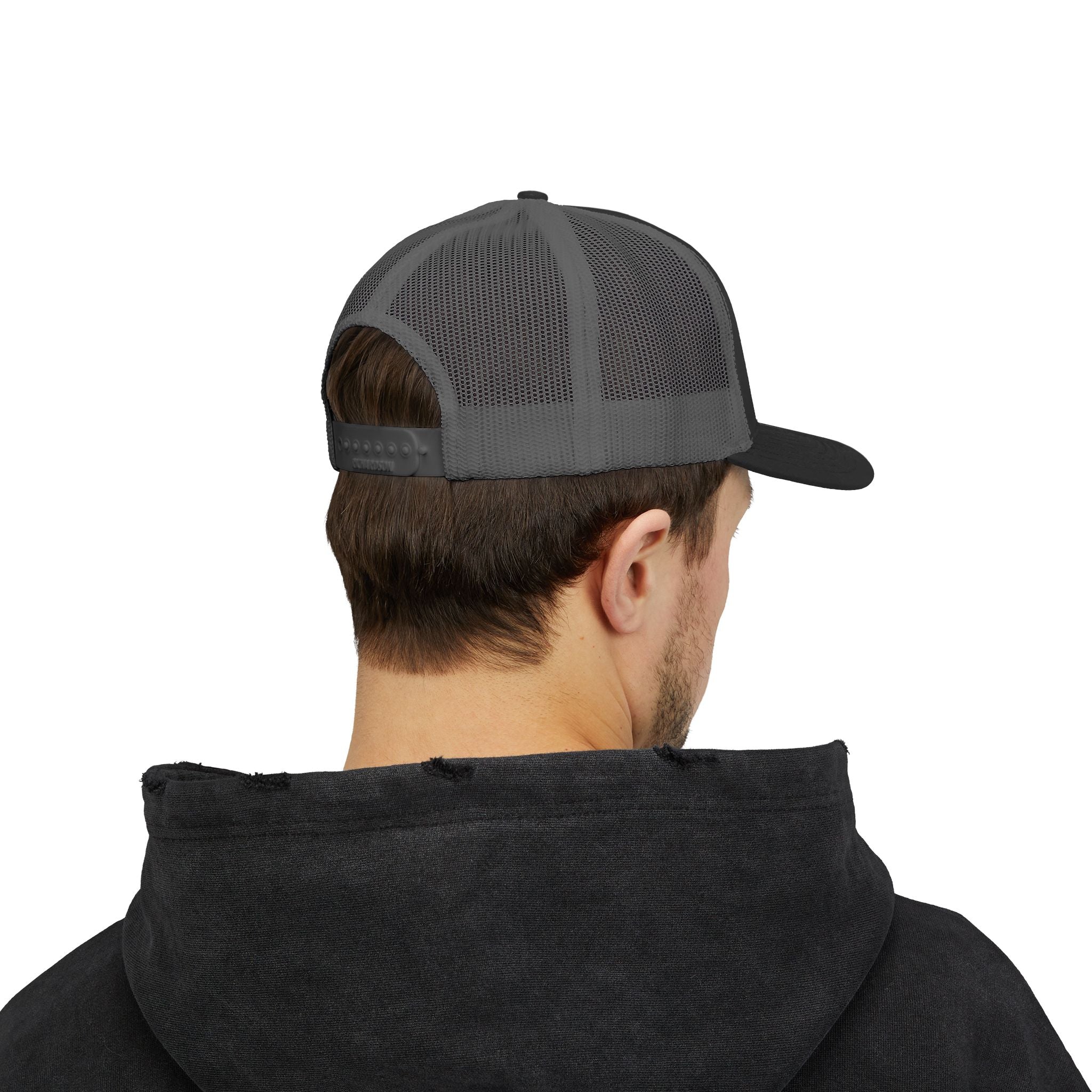 Spice Me In - Snapback Trucker Cap — Colorful Cartoon Parrot Design
