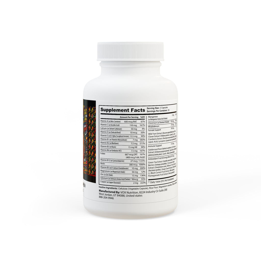 Spice Me In - Multivitamin for Women Supplement (60 Capsules)