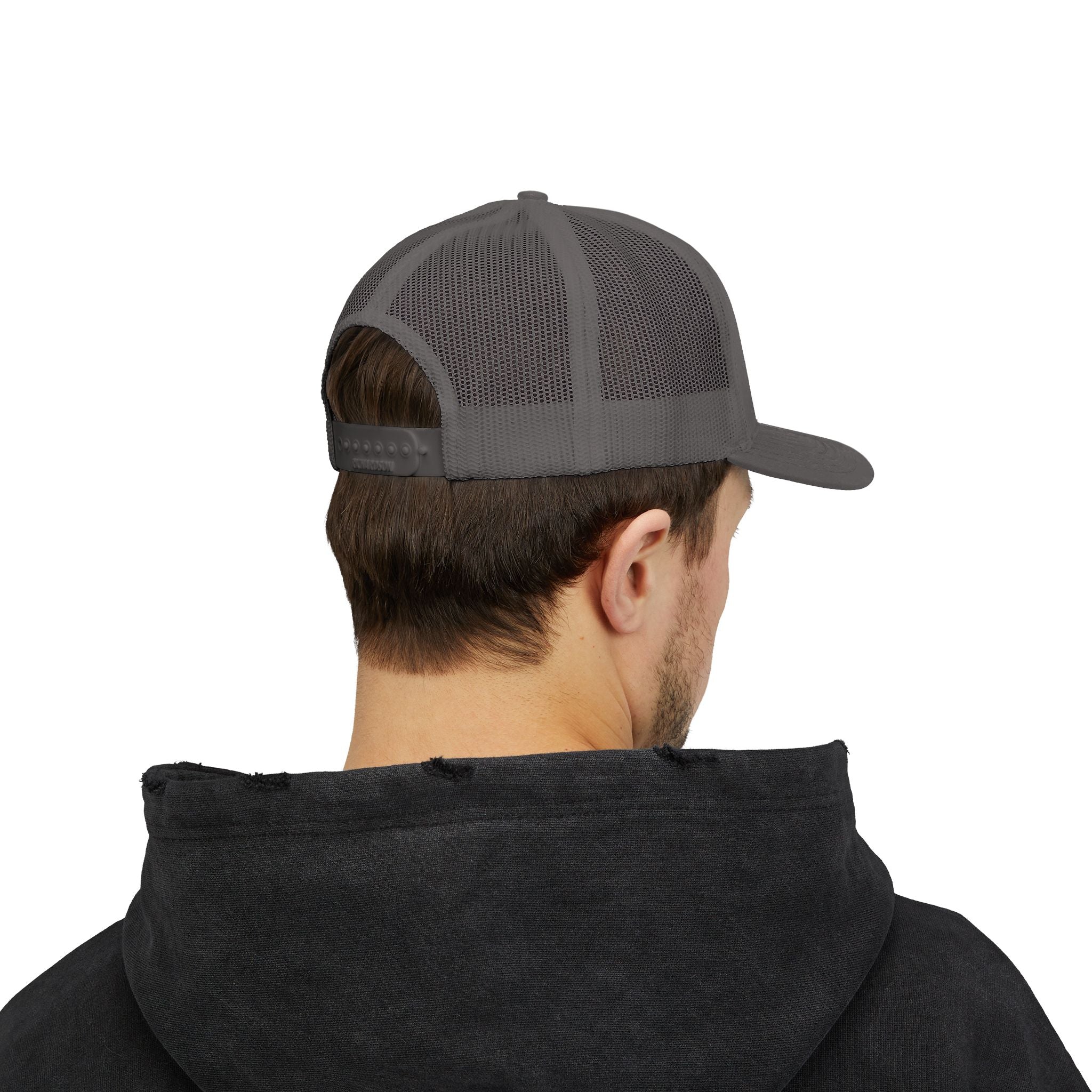 Spice Me In - Snapback Trucker Cap — Colorful Cartoon Parrot Design