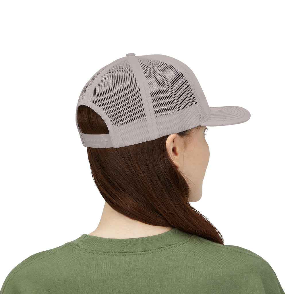 Spice Me In - Snapback Trucker Cap — Colorful Cartoon Parrot Design