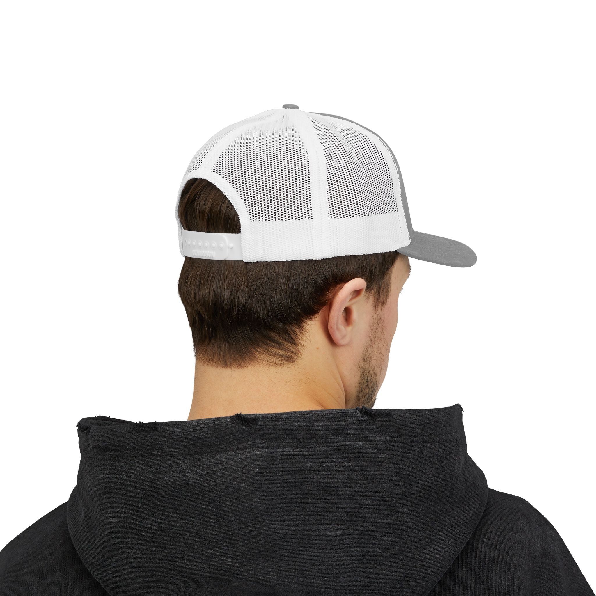 Spice Me In - Snapback Trucker Cap — Colorful Cartoon Parrot Design
