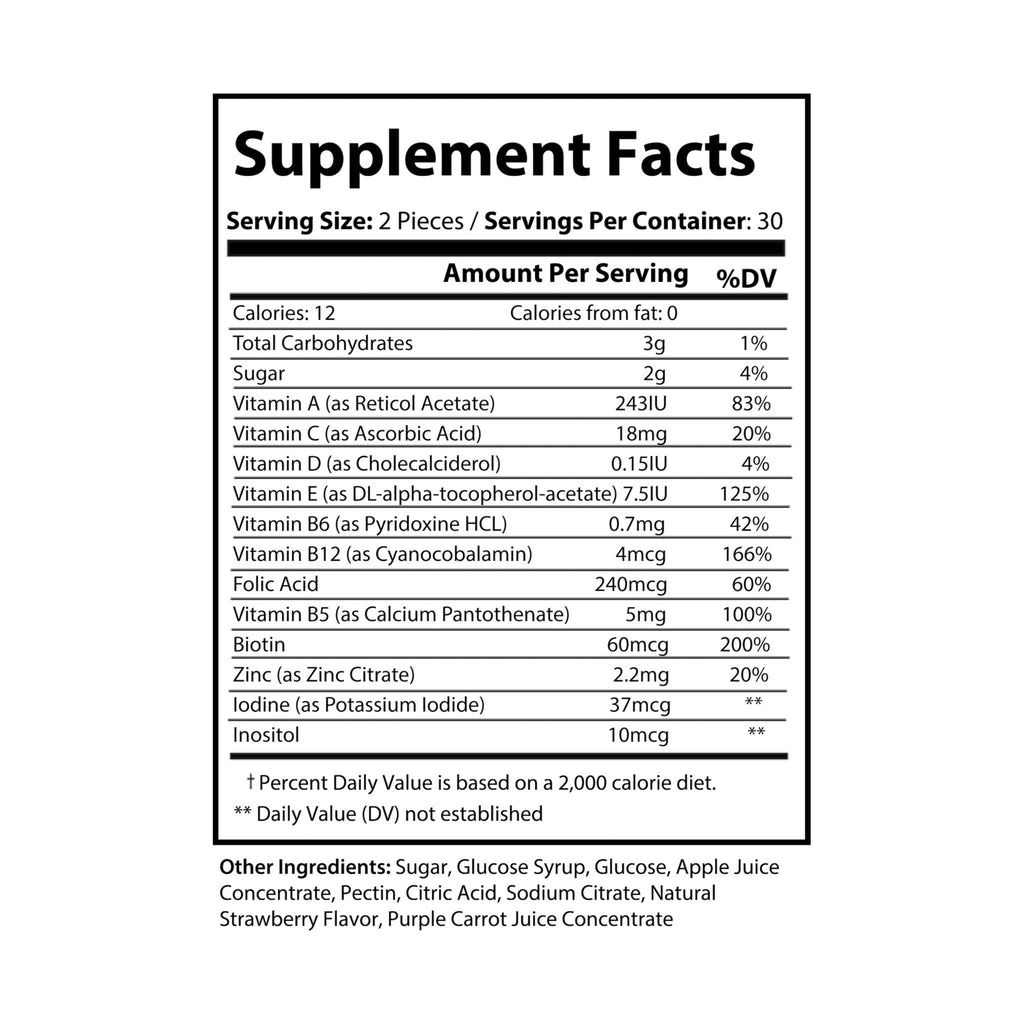 Spice Me In - Multivitamin Gummies for Adults (60 Gummies)