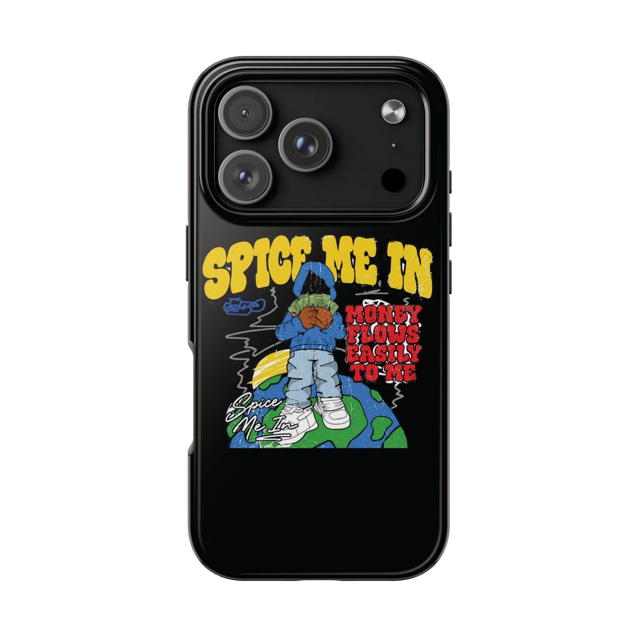 Spice Me In - Tough Phone Case — "Spice Me In" Retro Street Art Design