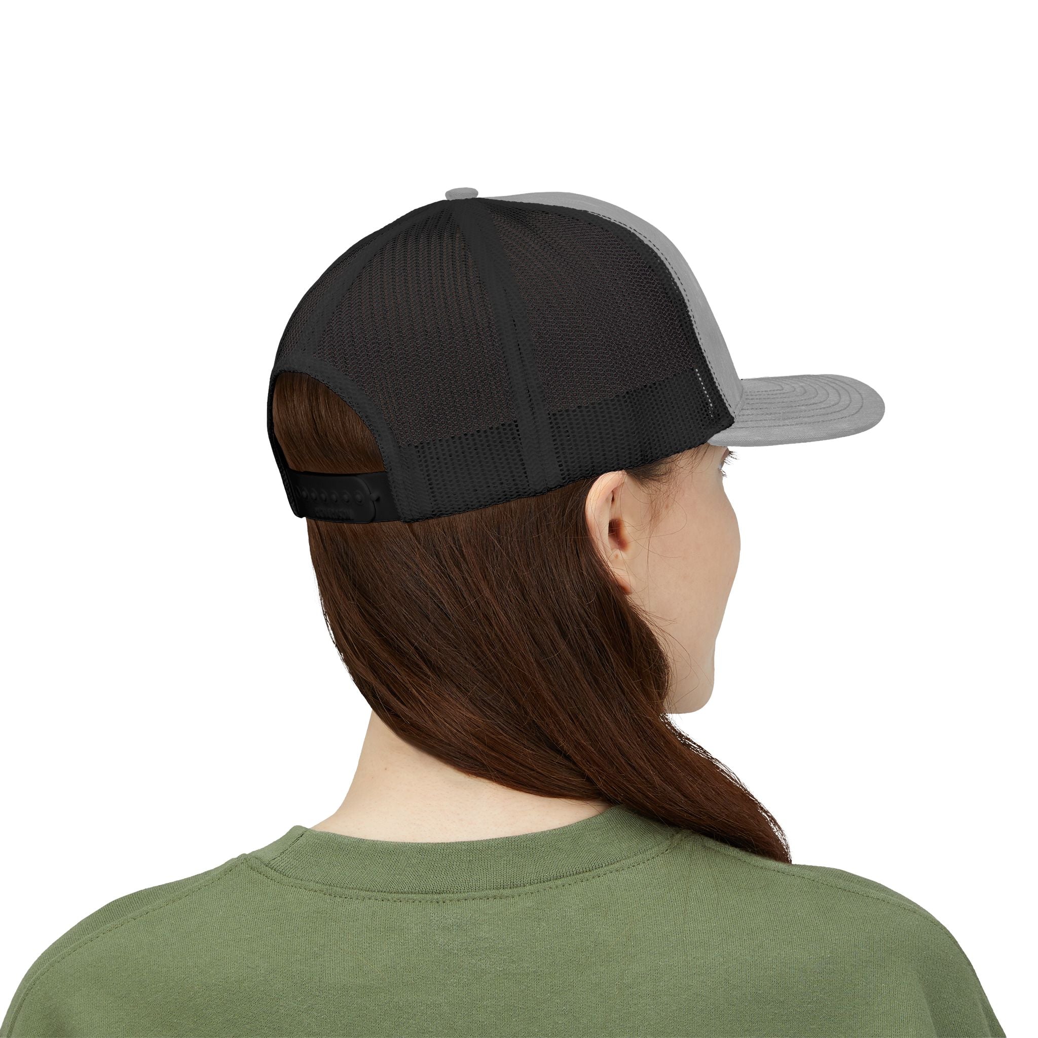 Spice Me In - Snapback Trucker Cap — Colorful Cartoon Parrot Design