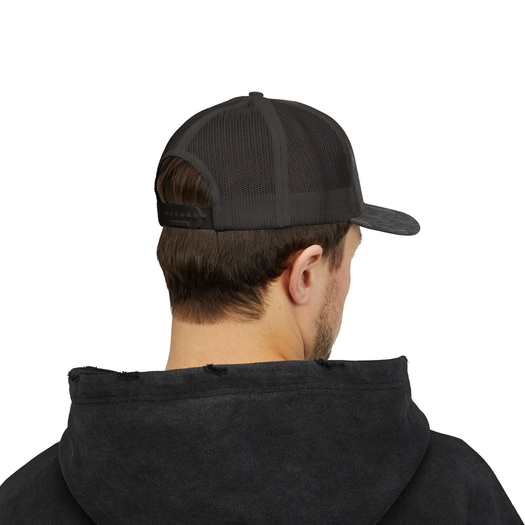 Spice Me In - Snapback Trucker Cap — Colorful Cartoon Parrot Design