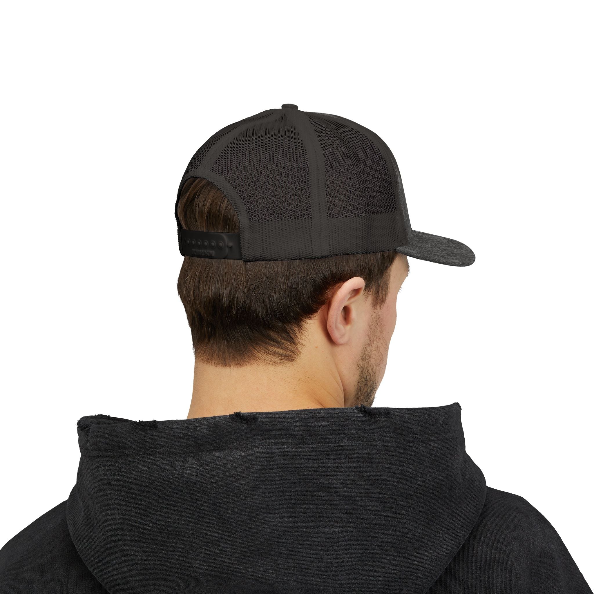 Spice Me In - Snapback Trucker Cap — Colorful Cartoon Parrot Design