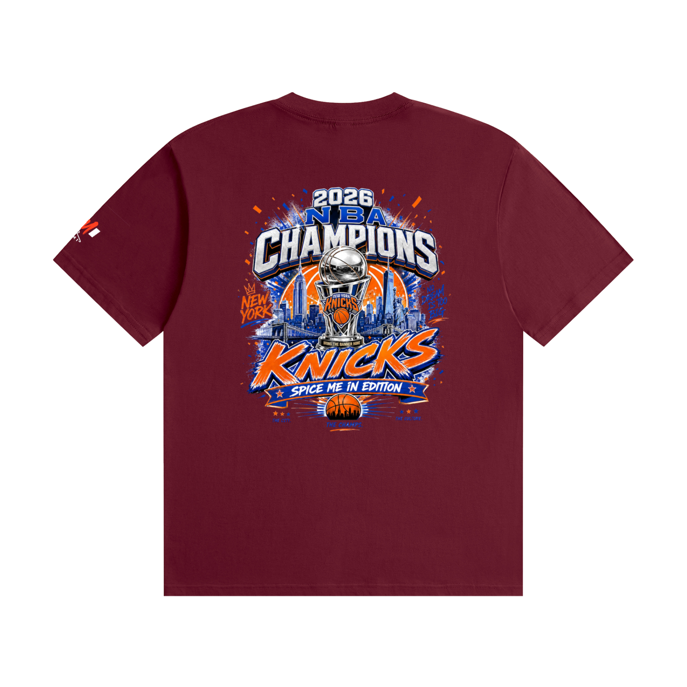The Town Unisex Seamless Cotton T-Shirt