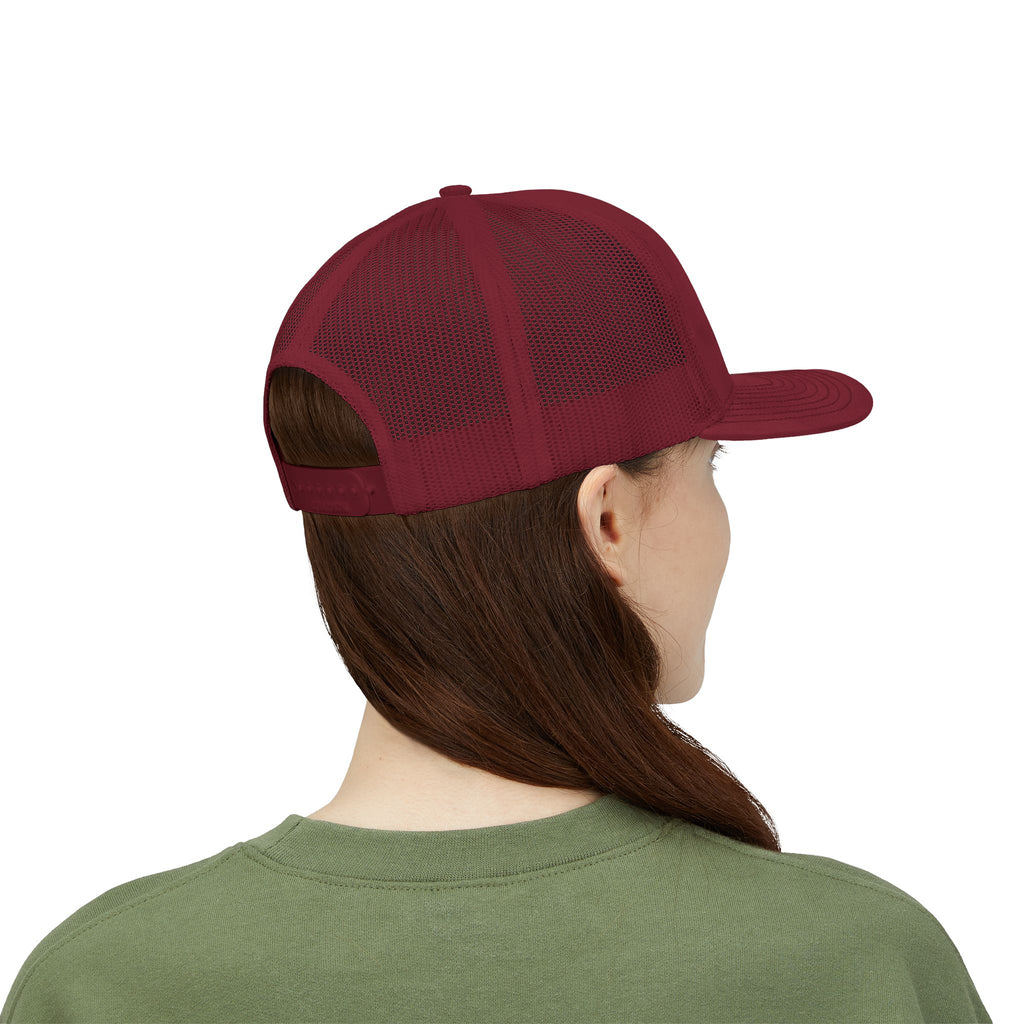 Spice Me In - Snapback Trucker Cap — Colorful Cartoon Parrot Design