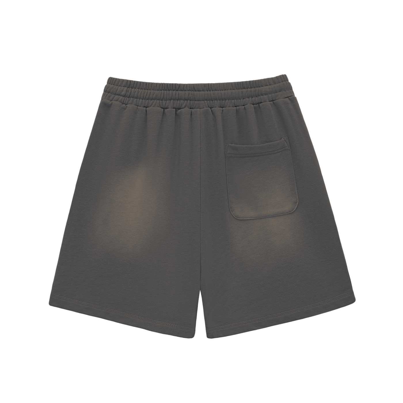 Spice Me In - "SMI" Sun Fade Raw Edge Cotton Shorts