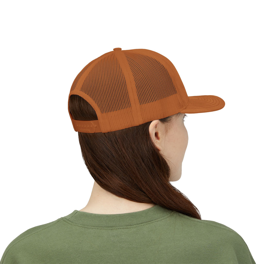 Spice Me In - Snapback Trucker Cap — Colorful Cartoon Parrot Design