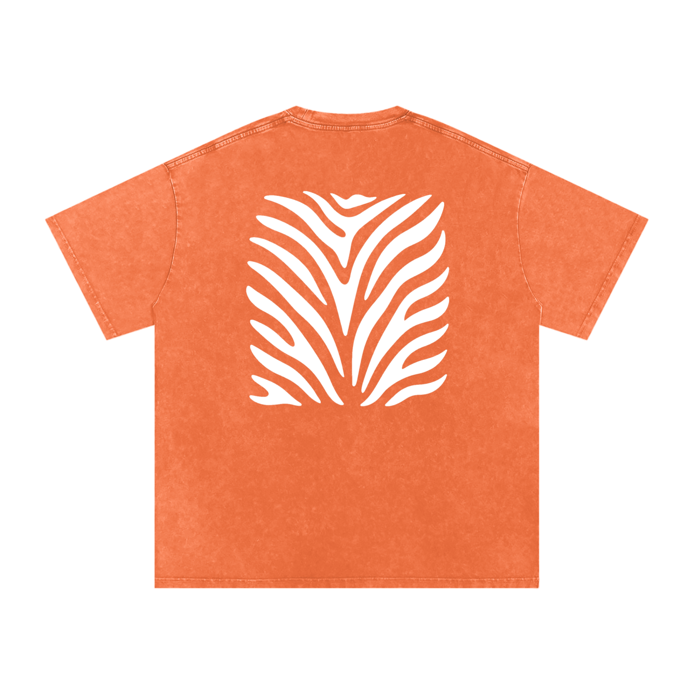Spice Me In - Tiger Spice Snow Washed Oversized Cotton T-Shirt