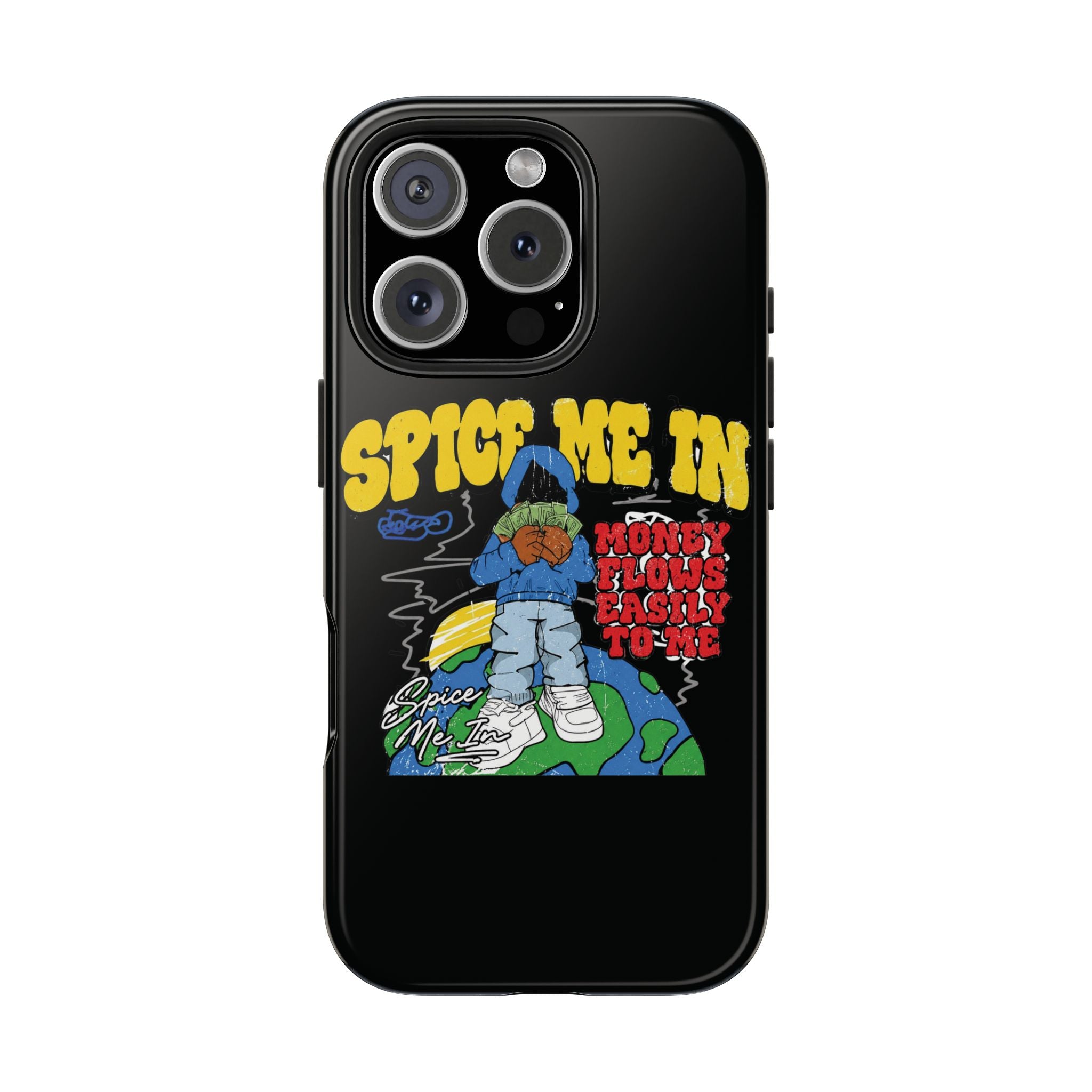 Spice Me In - Tough Phone Case — "Spice Me In" Retro Street Art Design