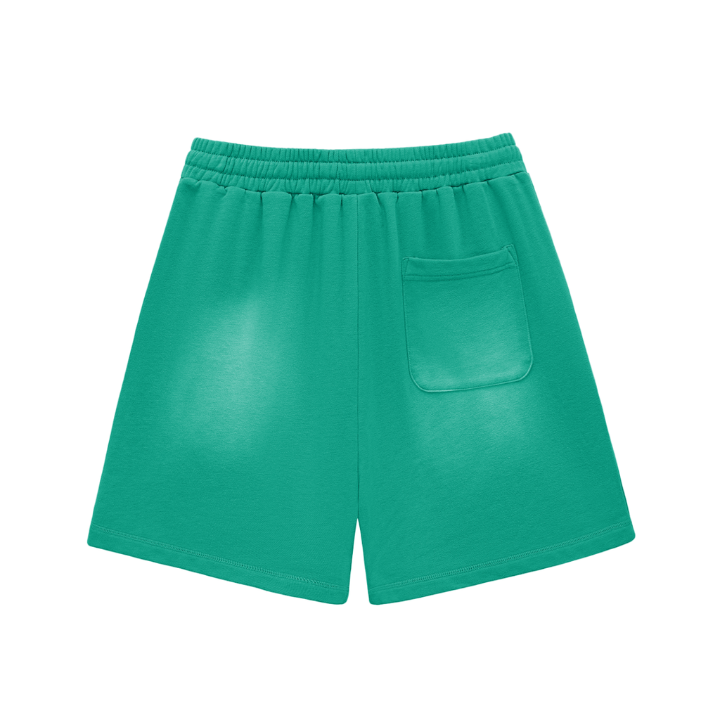 Spice Me In - Pepepr Sun Fade Raw Edge Cotton Shorts