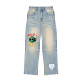 Spice Me In - Spice World Sun Fade Raw Hem Denim Jeans