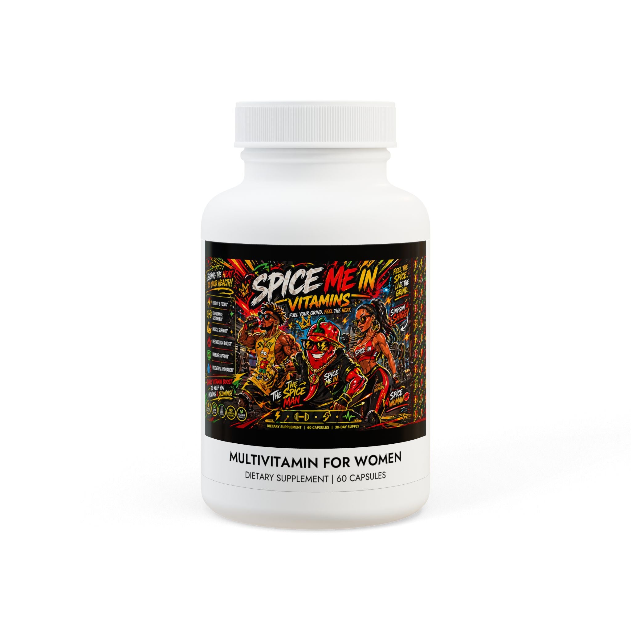 Spice Me In - Multivitamin for Women Supplement (60 Capsules)