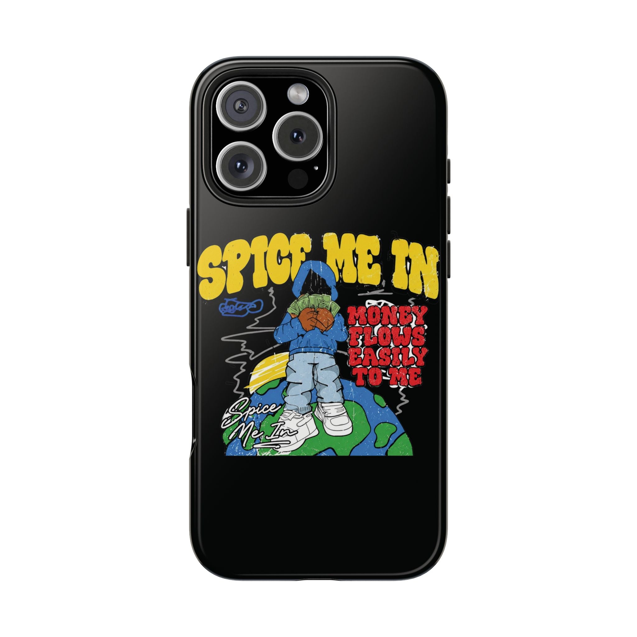 Spice Me In - Tough Phone Case — "Spice Me In" Retro Street Art Design