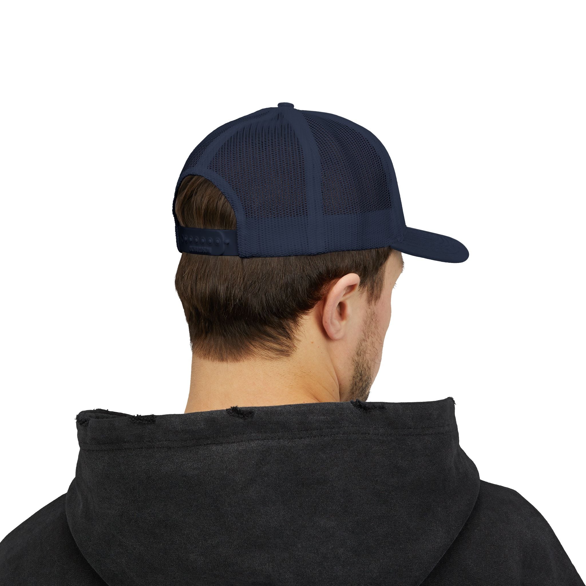 Spice Me In - Snapback Trucker Cap — Colorful Cartoon Parrot Design