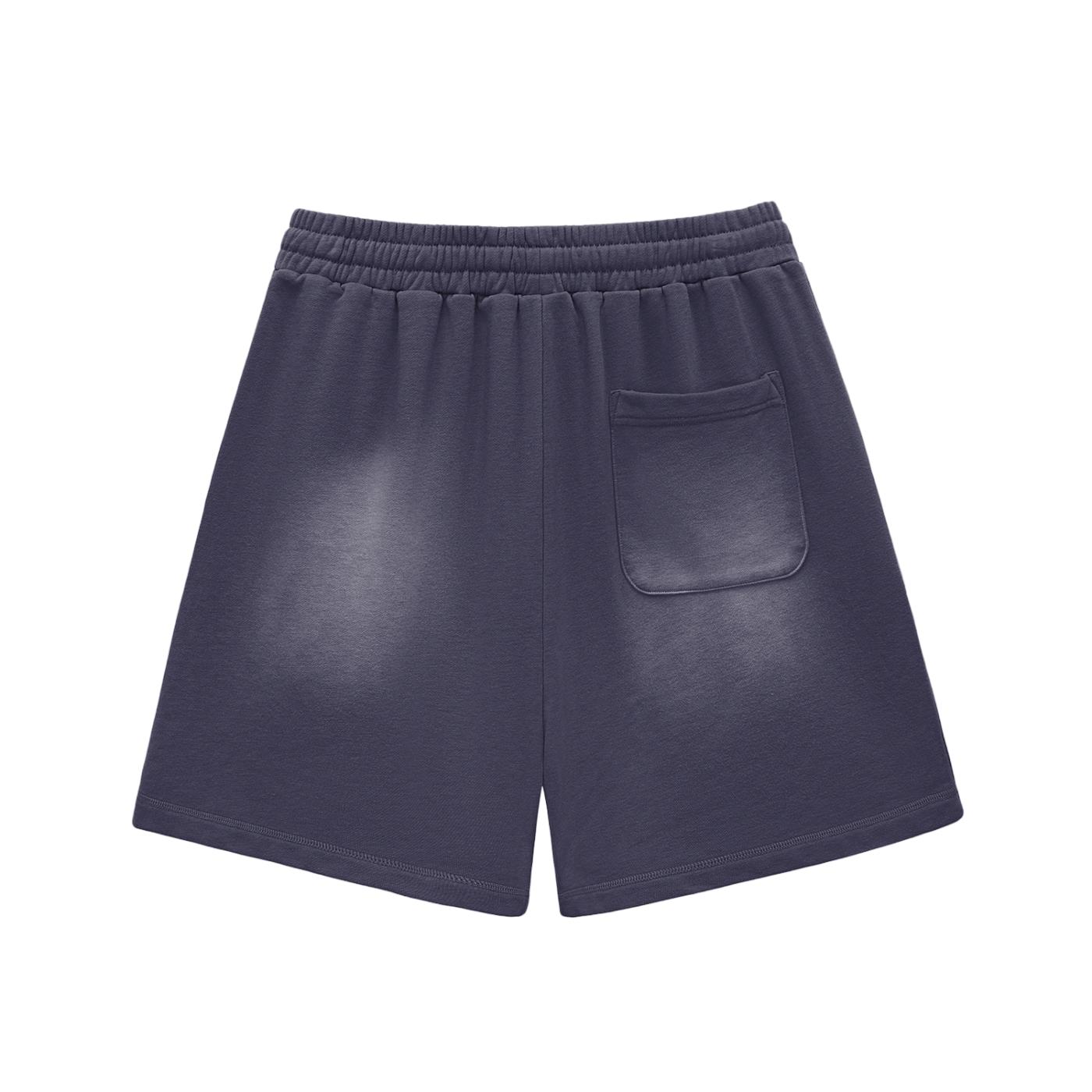 Spice Me In - "SMI" Sun Fade Raw Edge Cotton Shorts