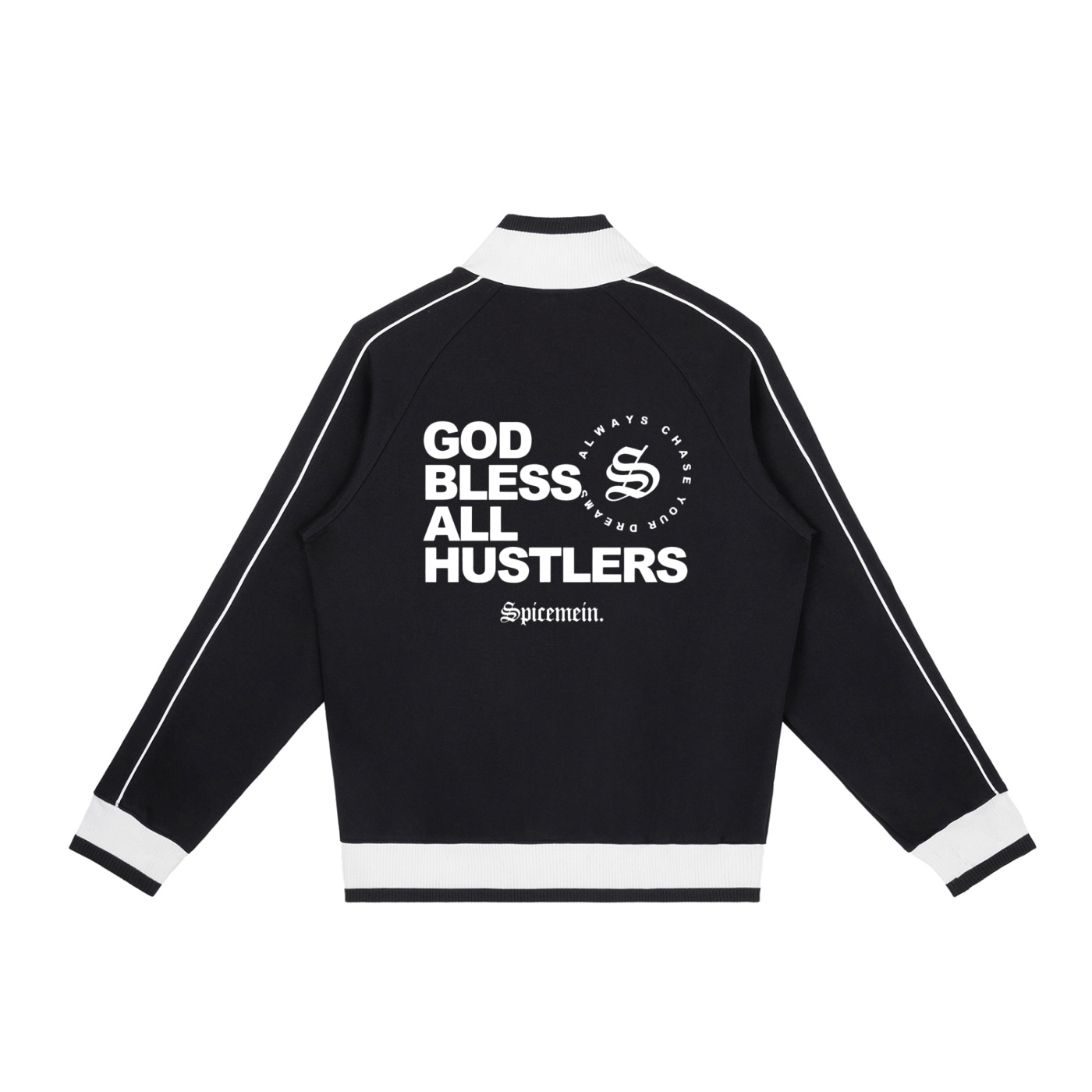 Spice Me In - Sleeve Zip Track Jacket