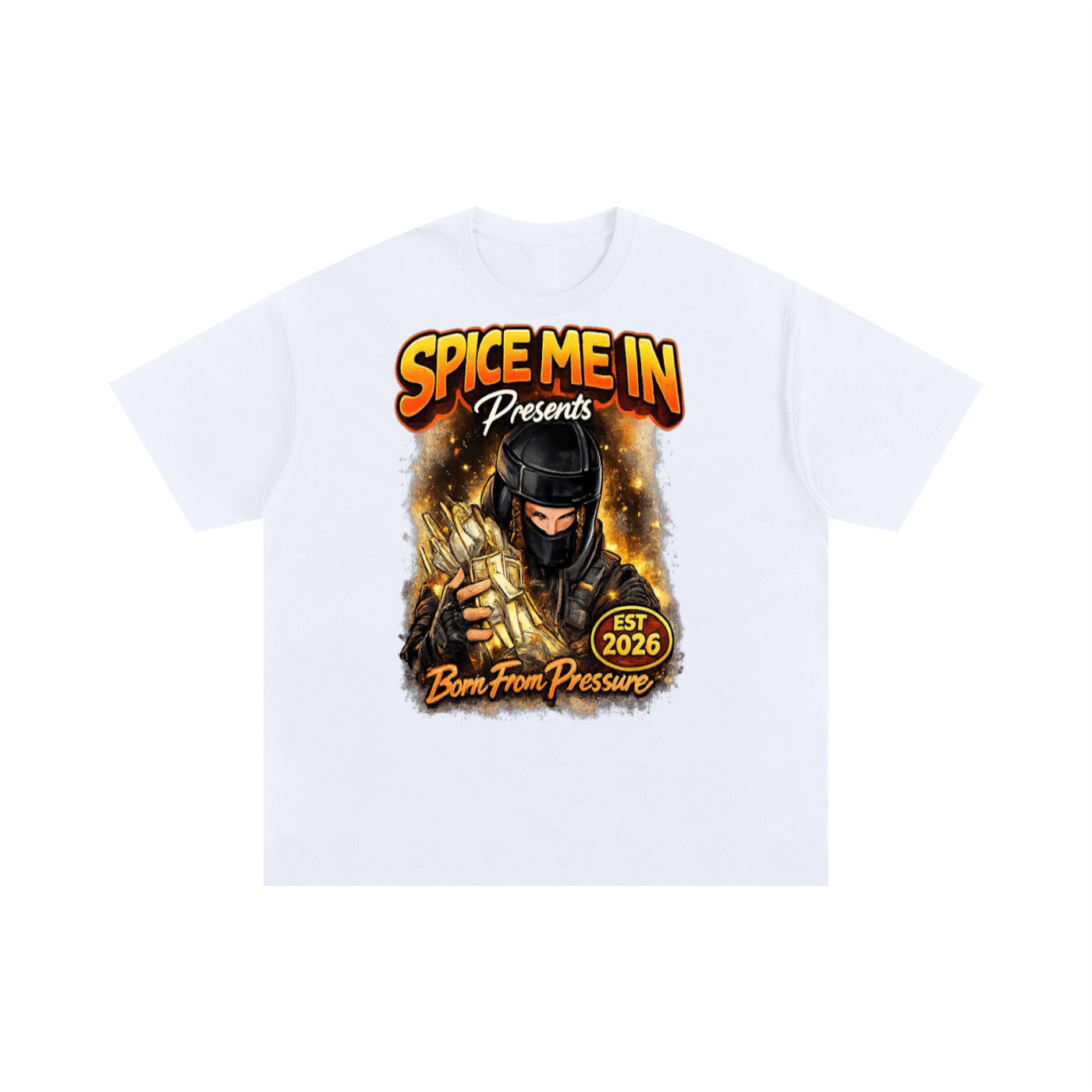 Spice Me In - Unisex Oversized Cotton T-Shirt