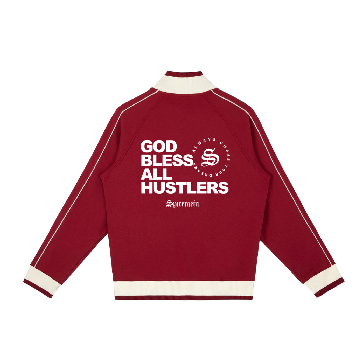 Spice Me In - Sleeve Zip Track Jacket