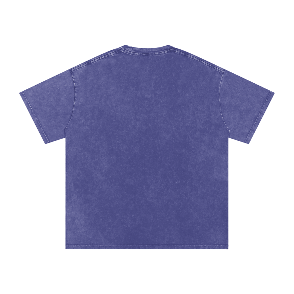 Spice Me In - Pepper Washed Oversized Cotton T-Shirt