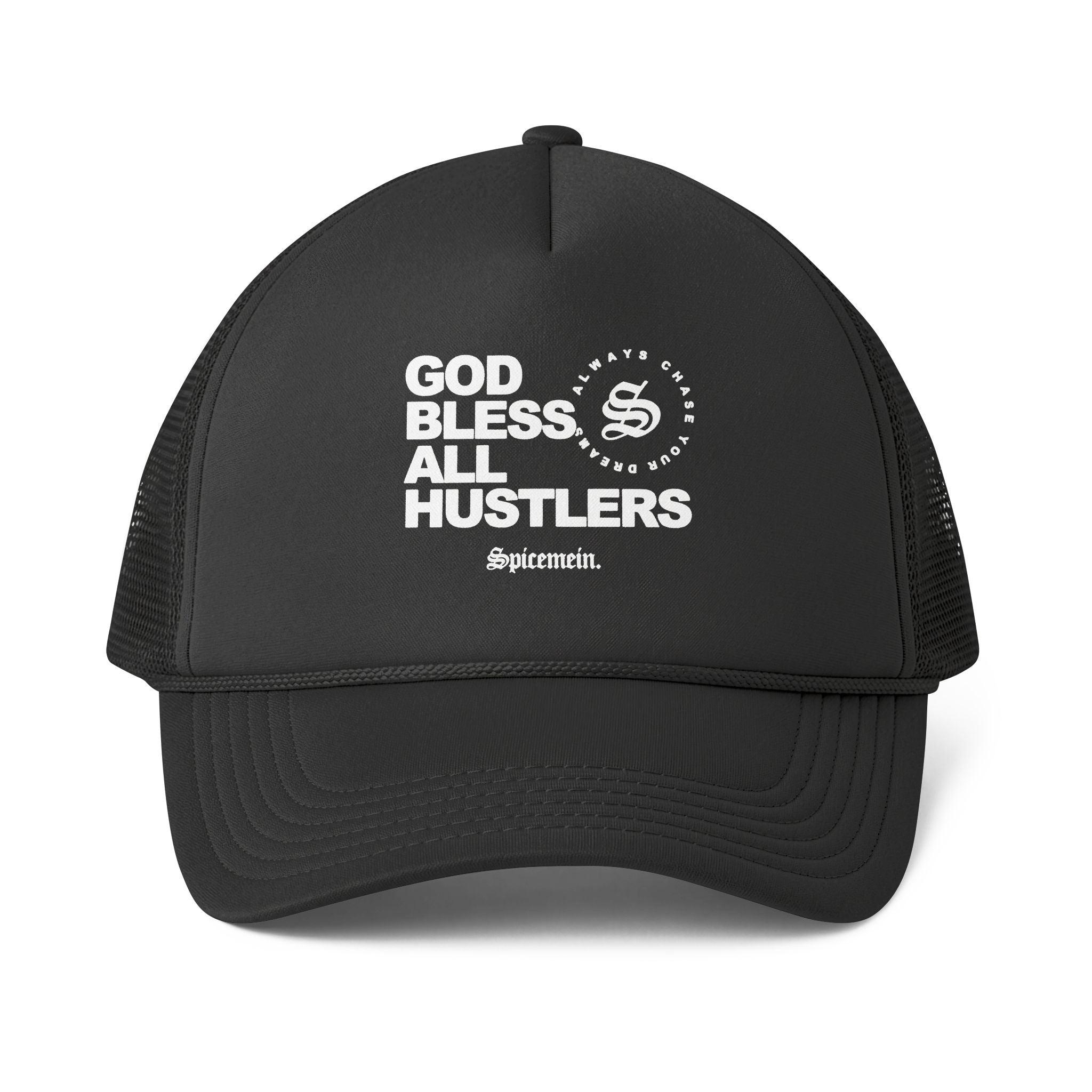 Spice Me In - God Bless All Hustlers Trucker Cap