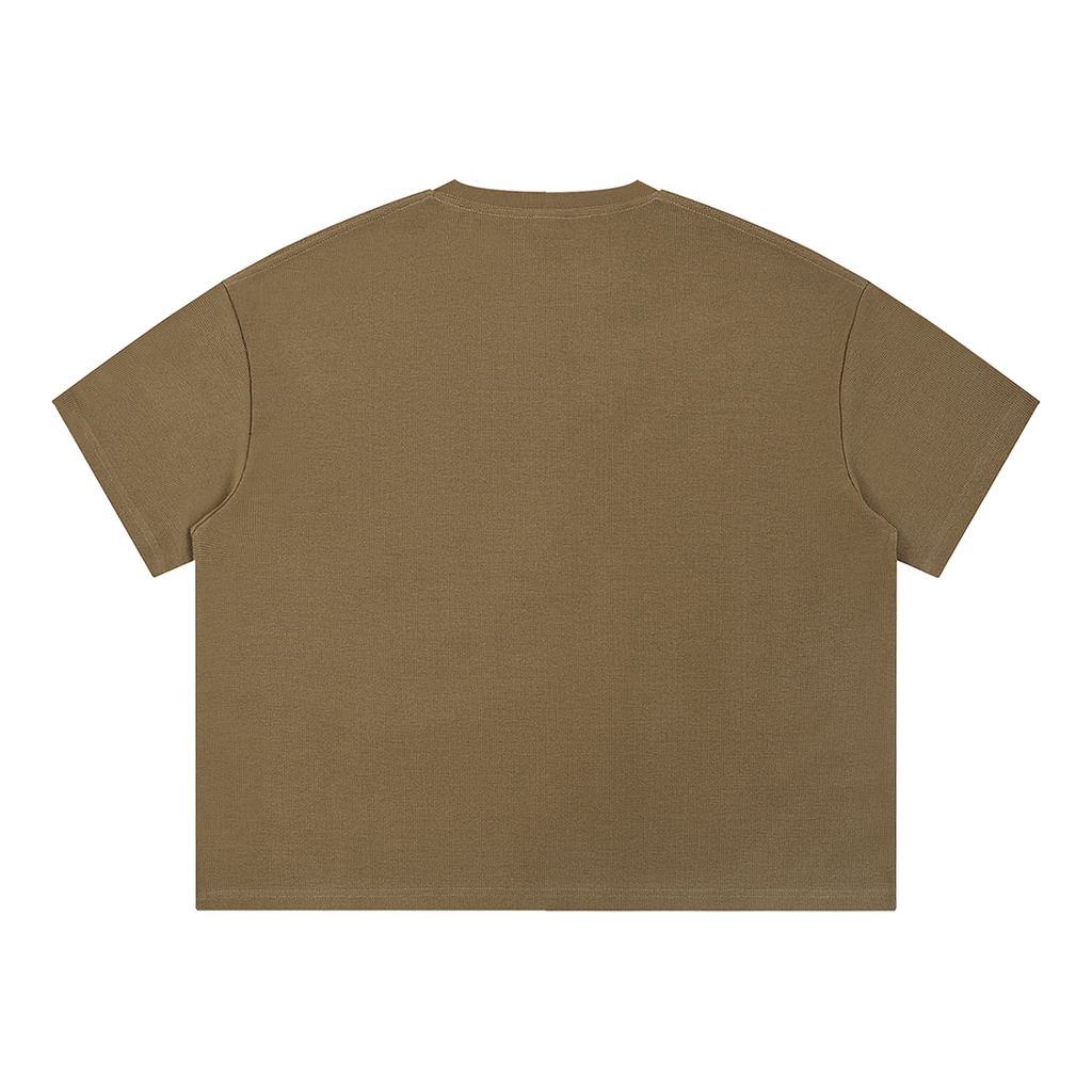Spice Me In - "SMI" Unisex Waffle Boxy T-Shirt