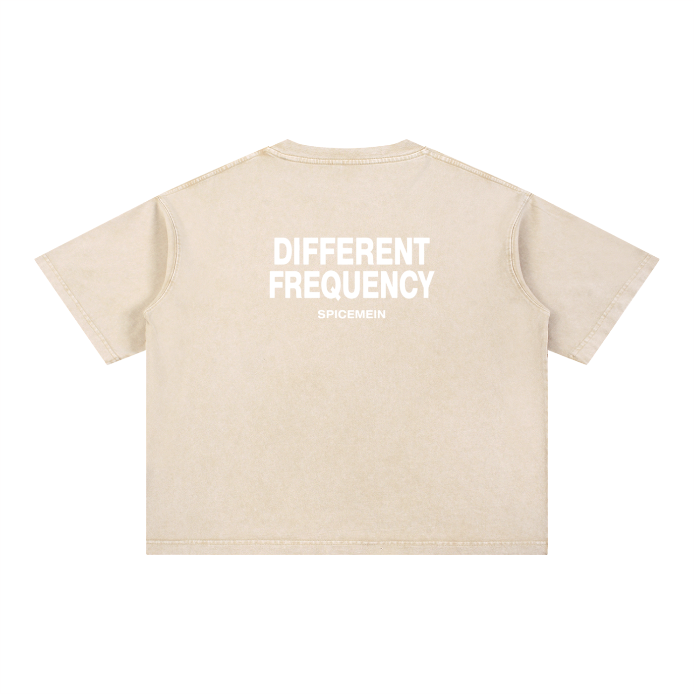 Spice Me In - Mineral Wash Boxy Cotton T-Shirt