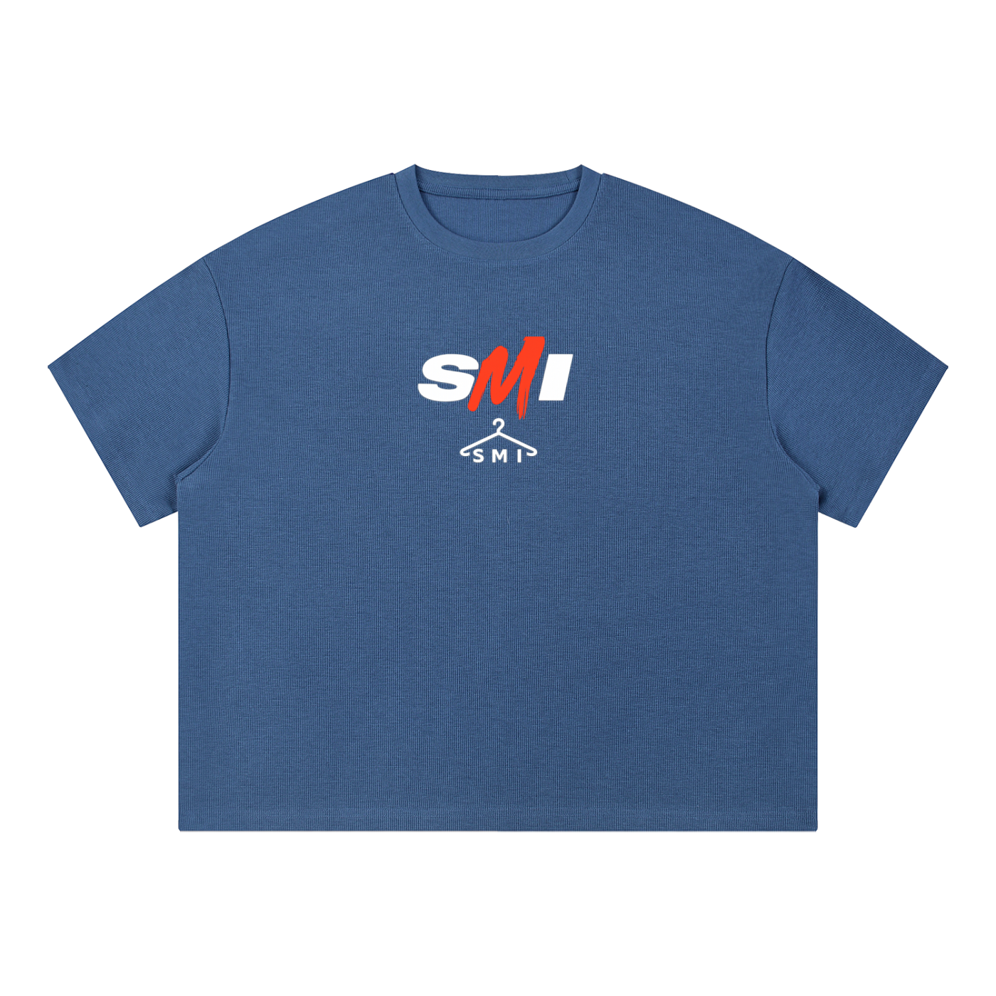 Spice Me In - "SMI" Unisex Waffle Boxy T-Shirt