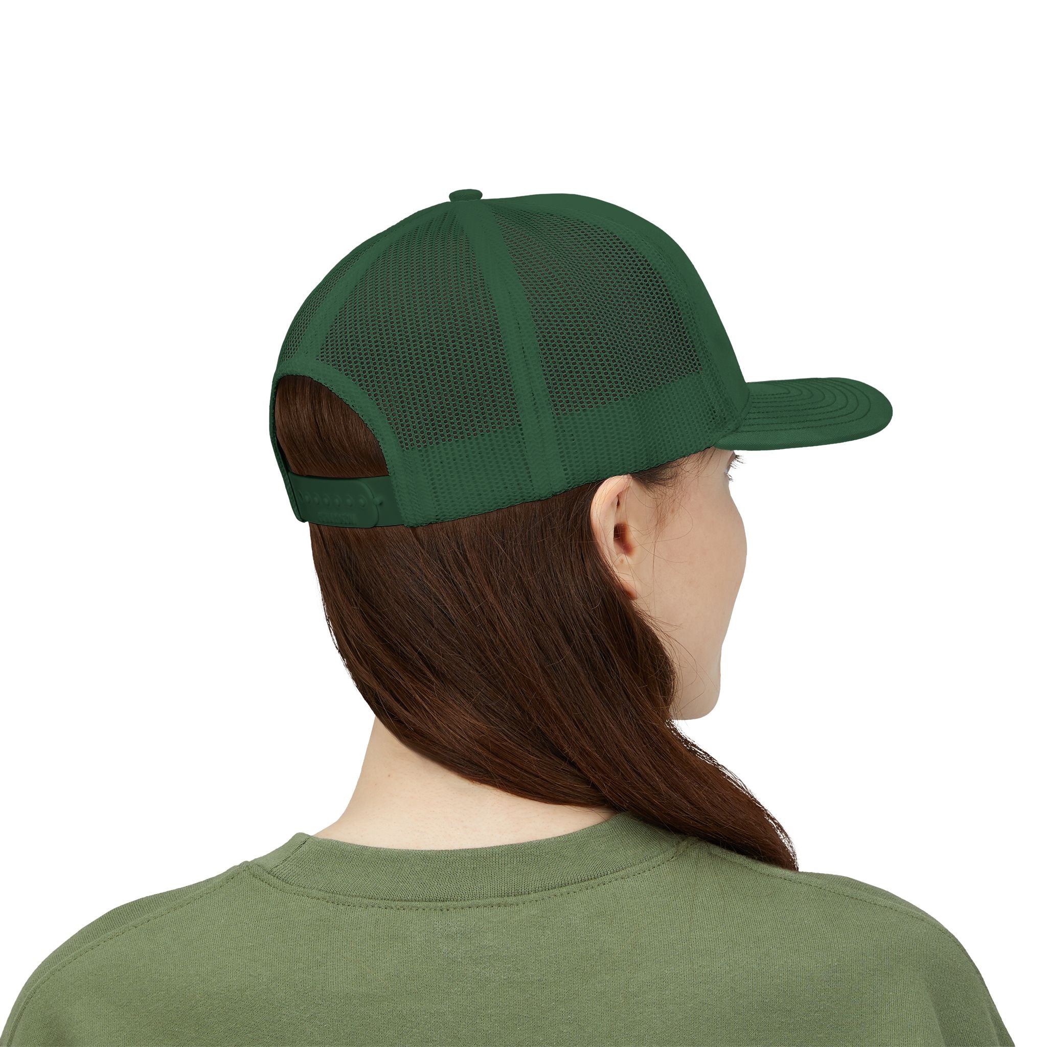 Spice Me In - Snapback Trucker Cap — Colorful Cartoon Parrot Design