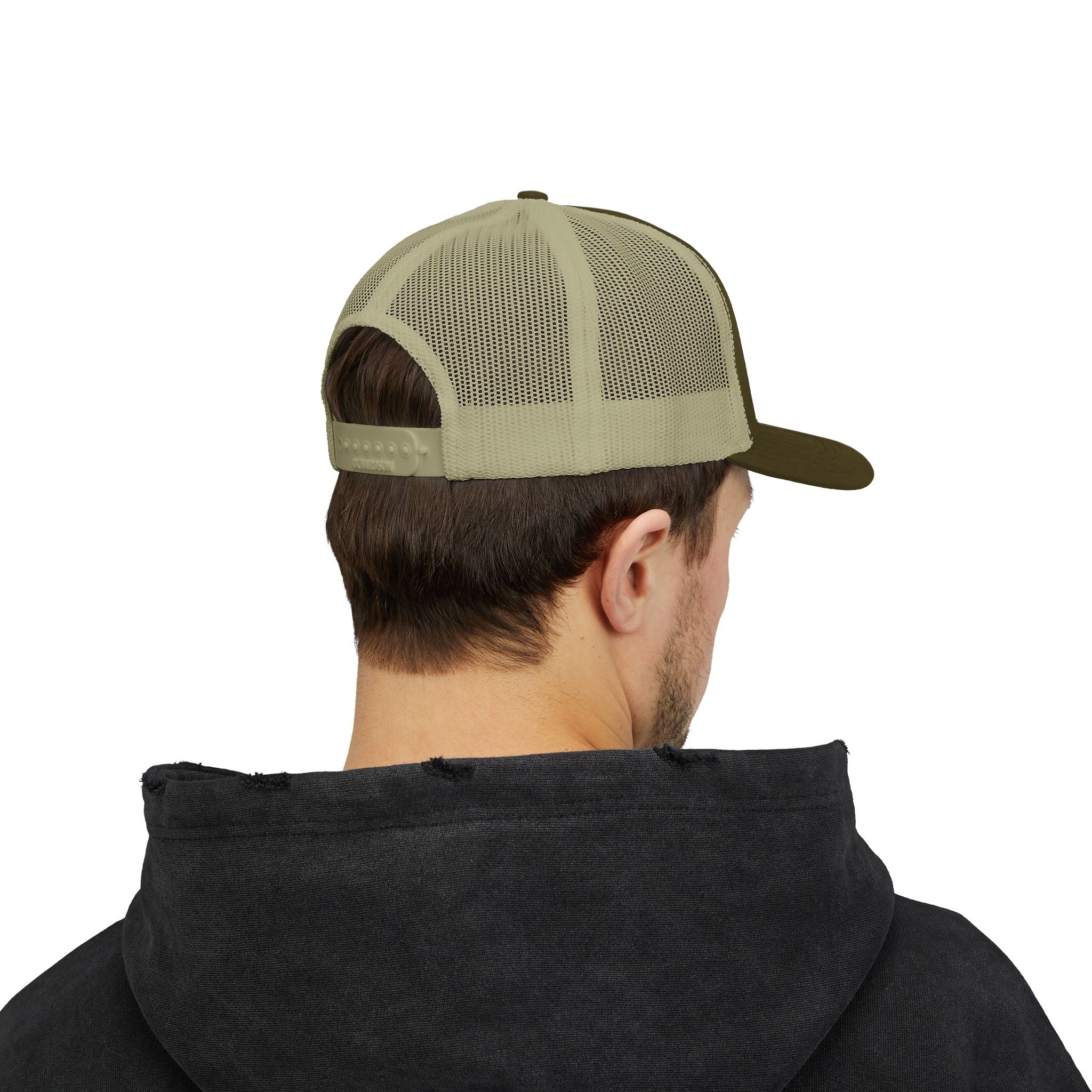 Spice Me In - Snapback Trucker Cap — Colorful Cartoon Parrot Design