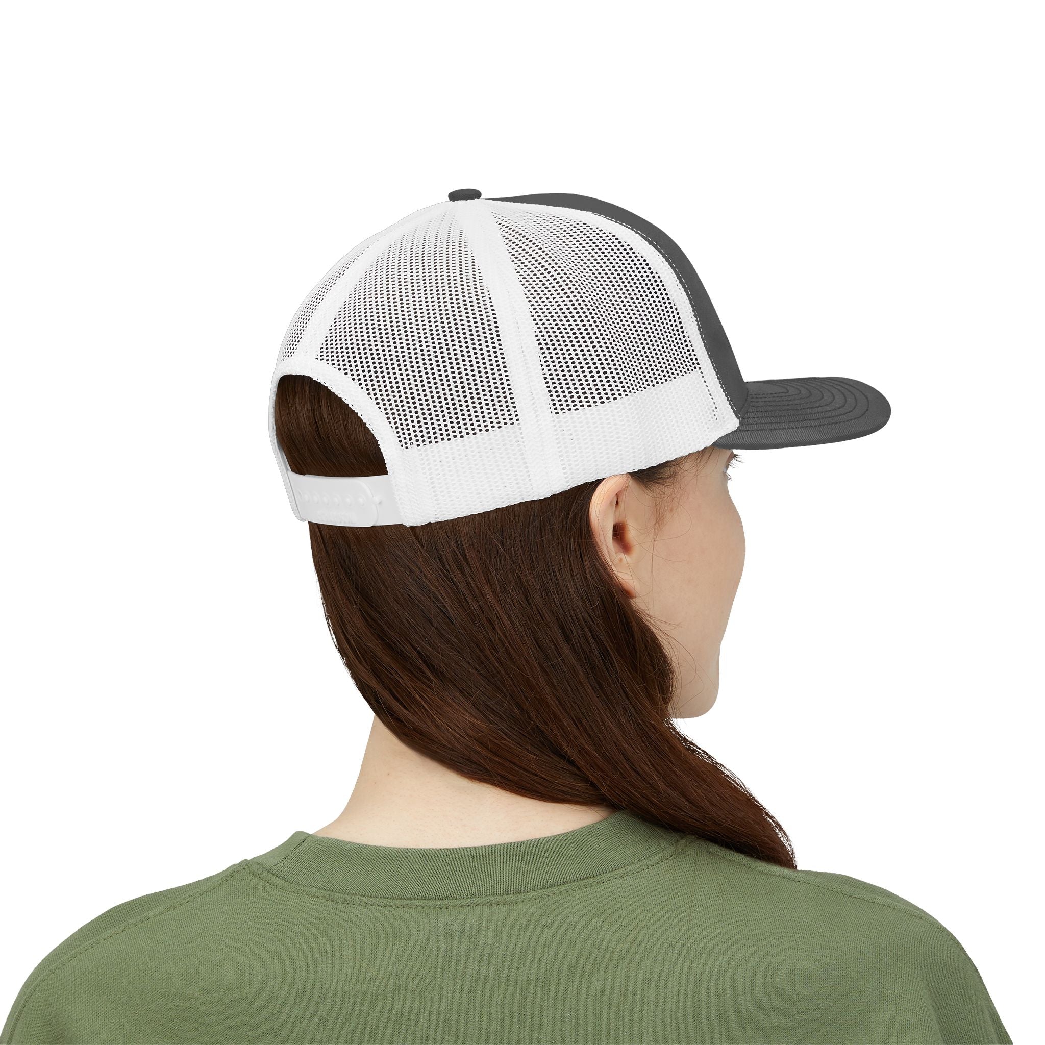 Spice Me In - Snapback Trucker Cap — Colorful Cartoon Parrot Design