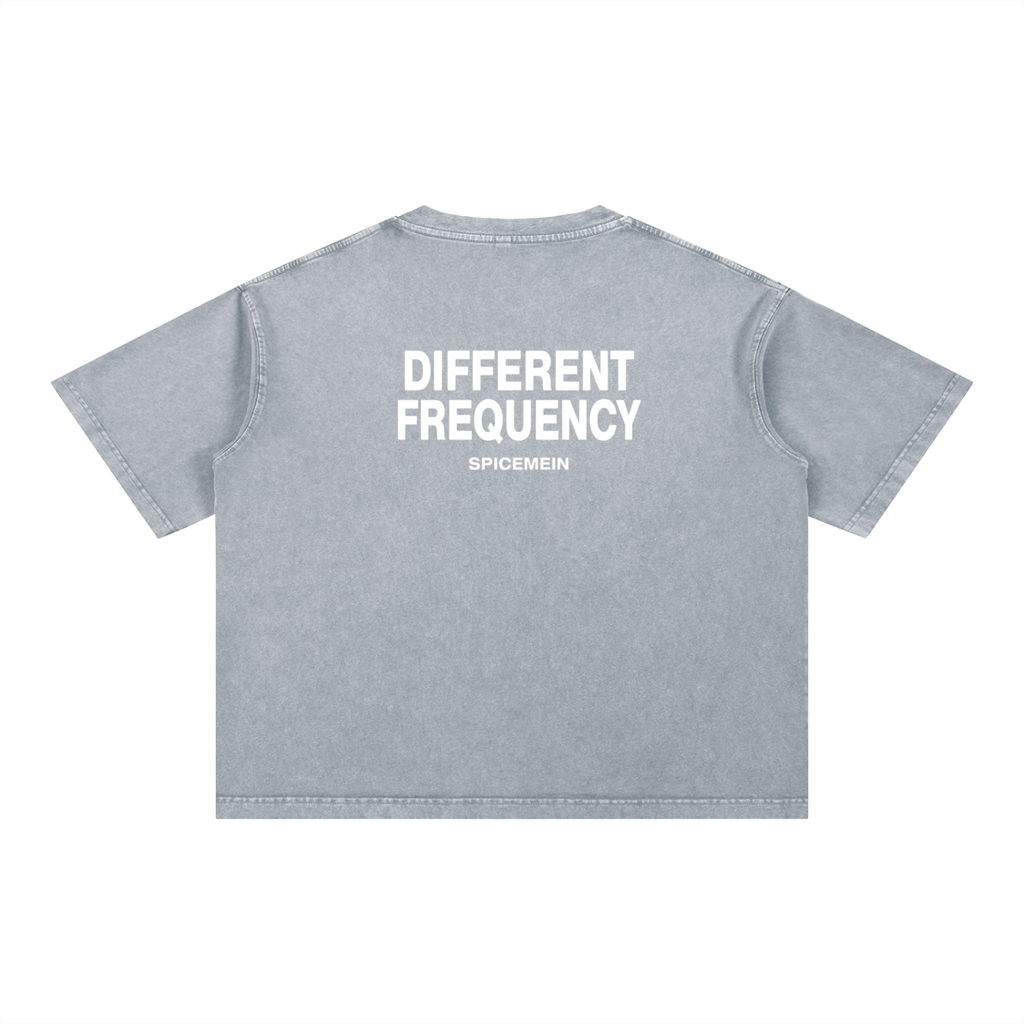 Spice Me In - Mineral Wash Boxy Cotton T-Shirt
