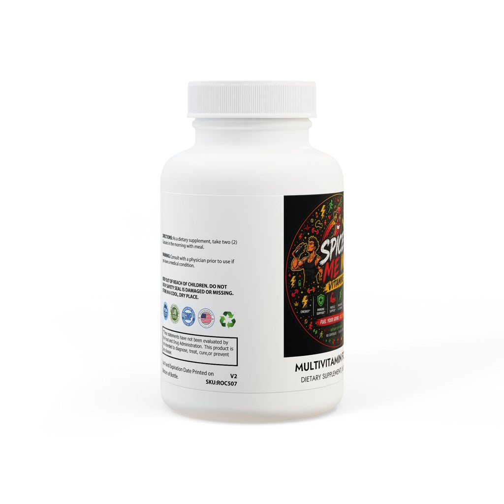 Spice Me In - Multivitamin for Men Supplement (60 Capsules)