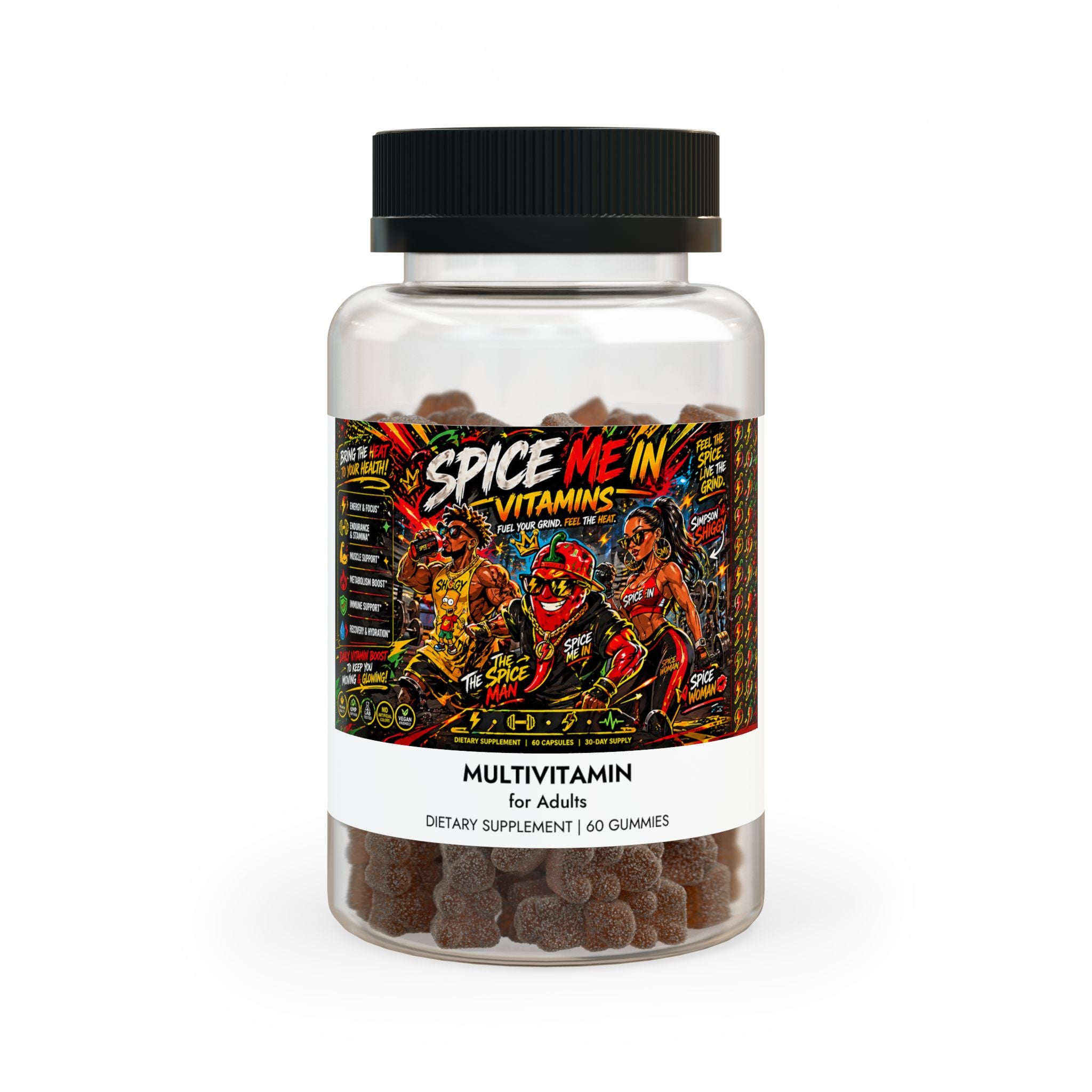 Spice Me In - Multivitamin Gummies for Adults (60 Gummies)