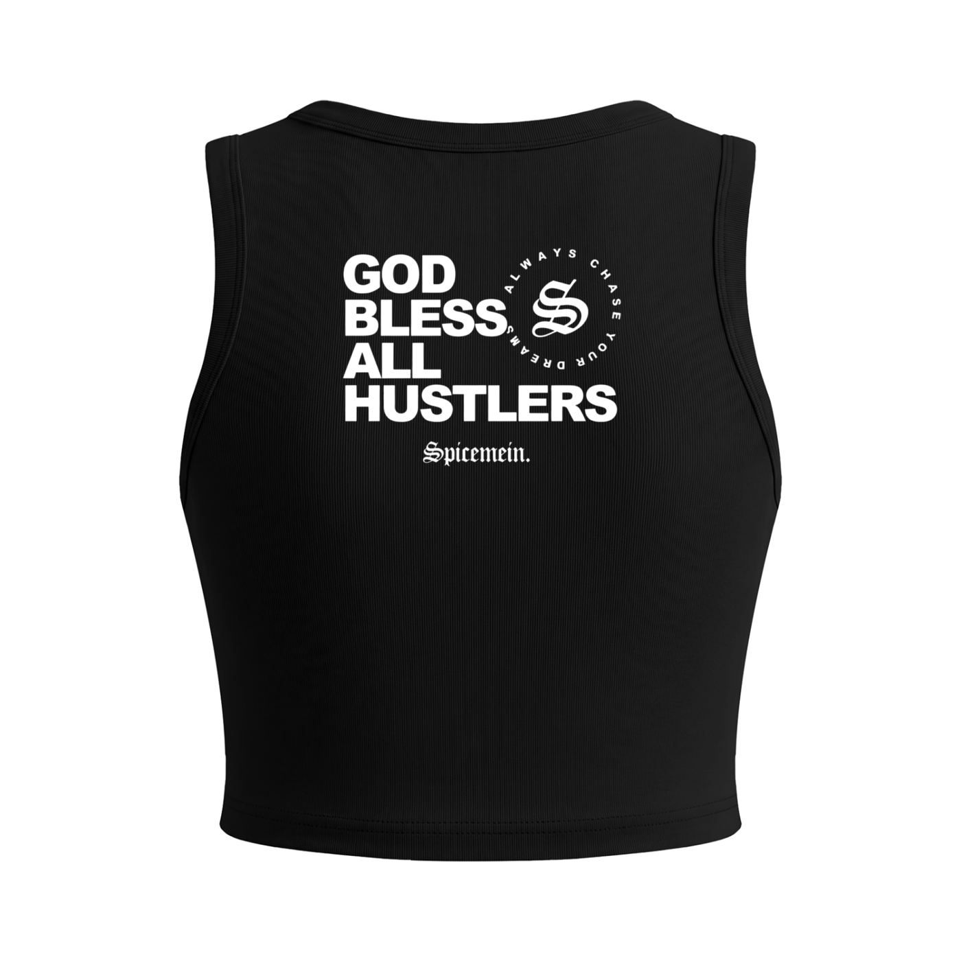 Spice Me In - Women's Tight Crewneck Crop Tank Top