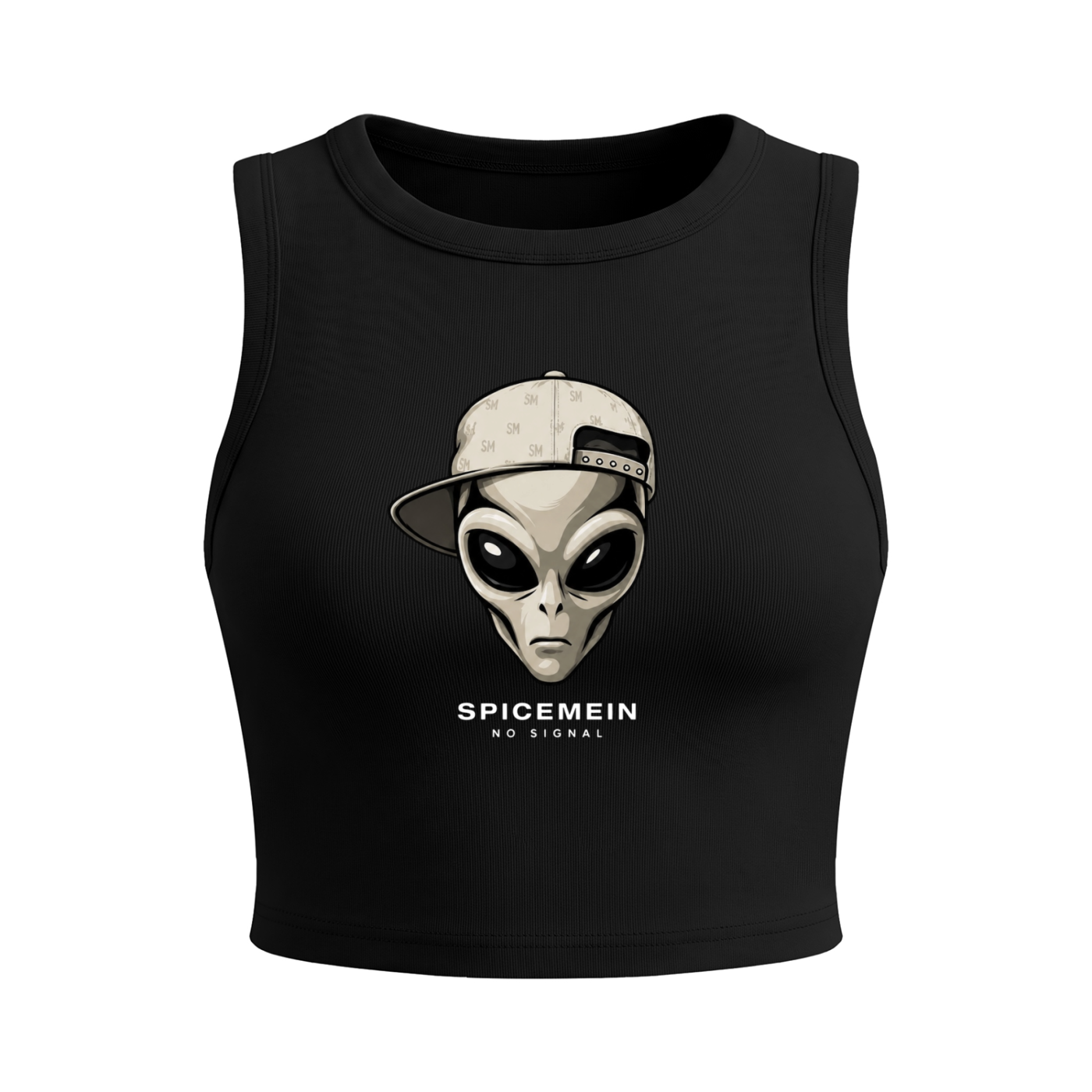 Spice Me In - Women's Tight Crewneck Crop Tank Top