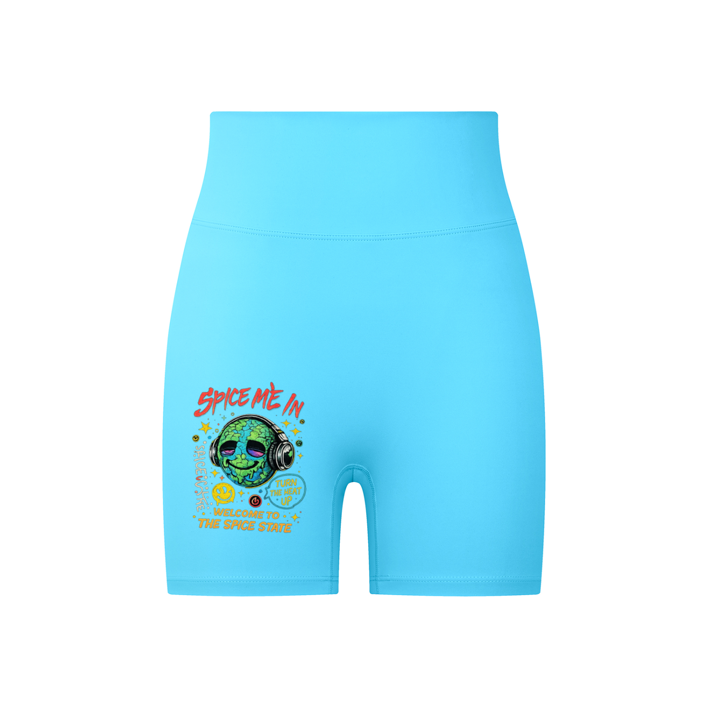Spice Me In - Spice World High-Waisted Blend Biker Shorts