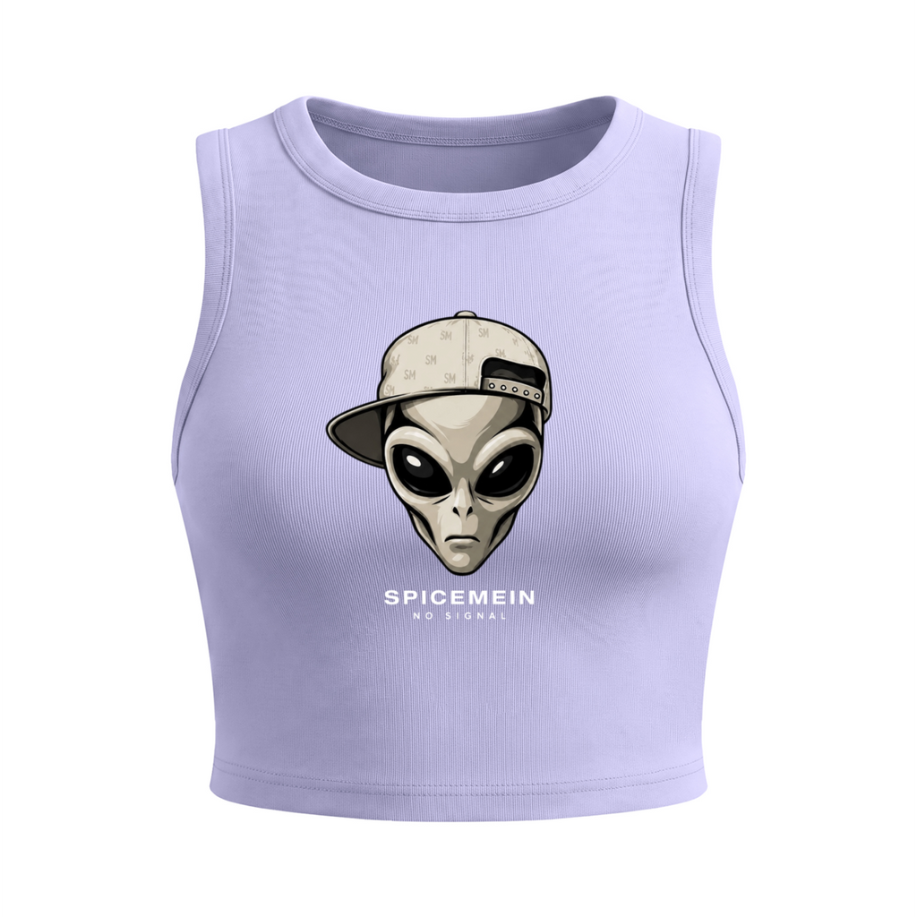 Spice Me In - Women's Tight Crewneck Crop Tank Top