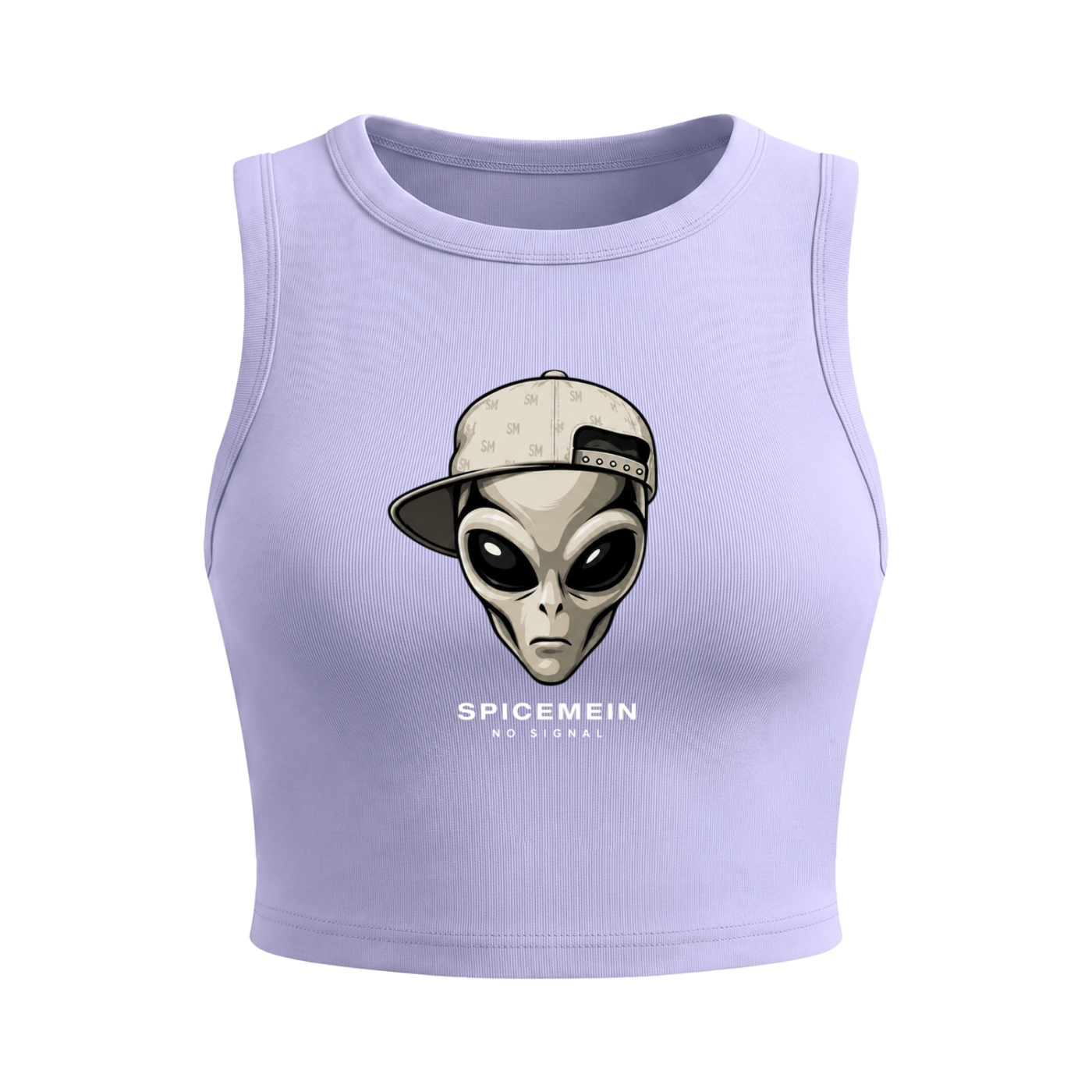 Spice Me In - Women's Tight Crewneck Crop Tank Top