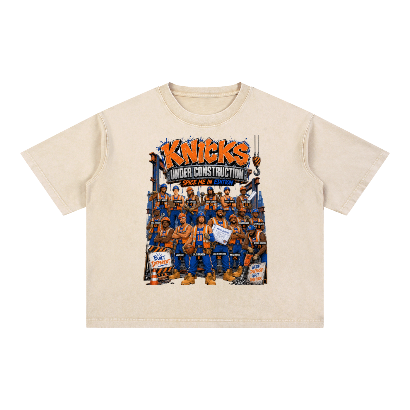 KNICKS CHAMPIONSHIP Boxy Cotton T-Shirt